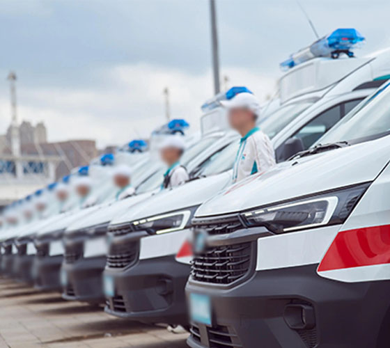 和林格尔县服务车队展示